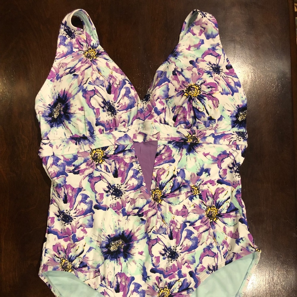 Floral One Piece Swimsuit